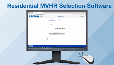 Airflow Developments launches powerful Adroit residential MVHR selection tool software Airflow Developments launches powerful Adroit residential MVHR selection tool software